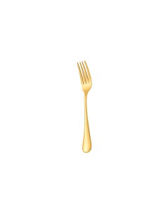 Garfo de Mesa Dourado Aço Inox Talheres Restaurante Buffet