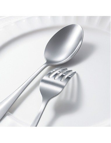 Colher de Mesa Aço Inox Talheres Buffet Cozinha...