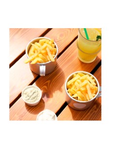 Caneca Mini Pequena Xicara Aço Inox 180ml 2