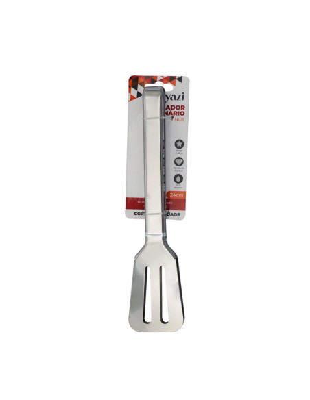 Pegador Culinario Espatula Aço Inox 24cm