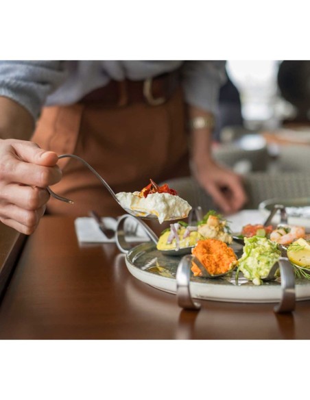 Colher Finger Food Inox Buffet Restaurante Aperitivos 50un