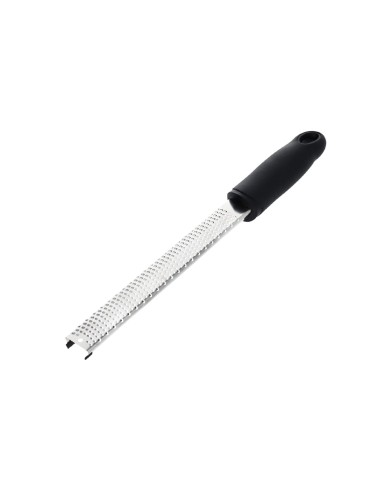 Ralador Zester Citrico Queijo Especiaria Aço Inox Cabo Preto
