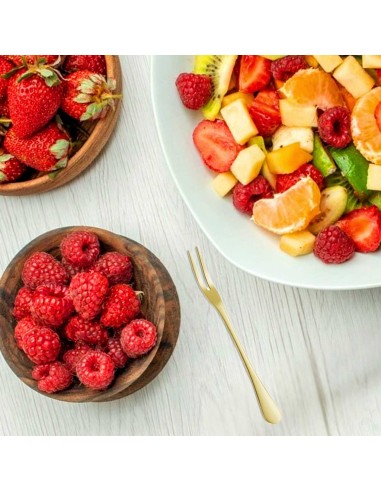 Garfo para Petiscos Frutas Sobremesa Garfinho...