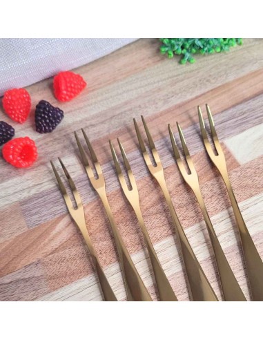 Garfo para Petiscos Frutas Sobremesa Garfinho...