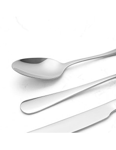 Colher de Sobremesa Aço Inox Talheres Buffet Restaurante 2