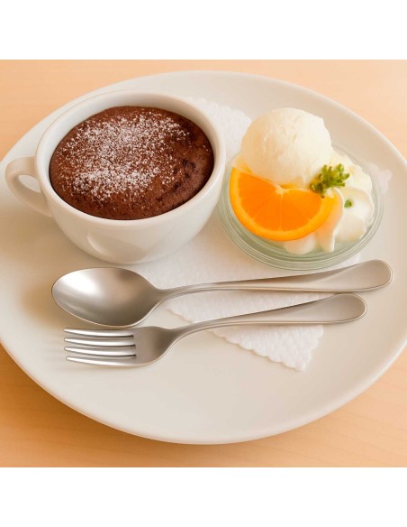 Garfo de Sobremesa Aço Inox Talheres Buffet Restaurante