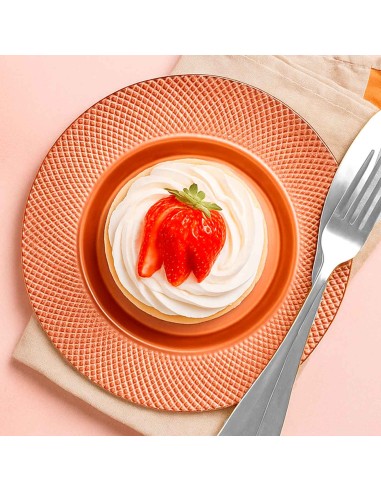 Talheres de Sobremesa Faqueiro Inox Garfo Faca...