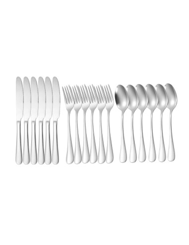 Talheres de Sobremesa Faqueiro Inox Garfo Faca...