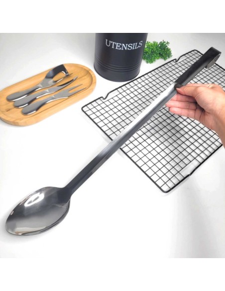 Colher Grande Profissional Inox Buffet Restaurante 50cm