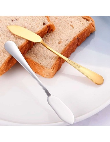 Faca para Manteiga Espatula Pate Aço Inox...