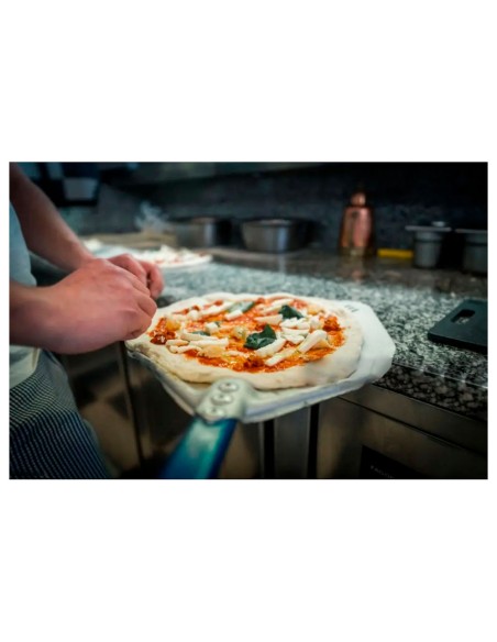 Pa de Pizza Cabo Longo Forno Lenha Espatula Aluminio Pizzaria