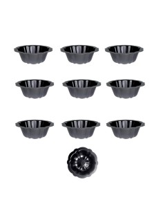 Forma Antiaderente Mini Bolo 190ml Muffin Pudim Assadeira...