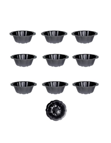 Forma Antiaderente Mini Bolo 190ml Muffin Pudim...