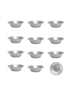 Forma Empada Mini Bolo Forminha Pudim Assadeira Cake 12un