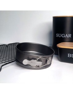 Forma Antiaderente Mini Bolo Assadeira Fundo Removivel 4un 2