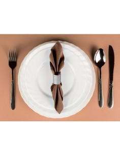 Porta Guardanapo Anel Argola Aço Inox Mesa Posta 6un 2