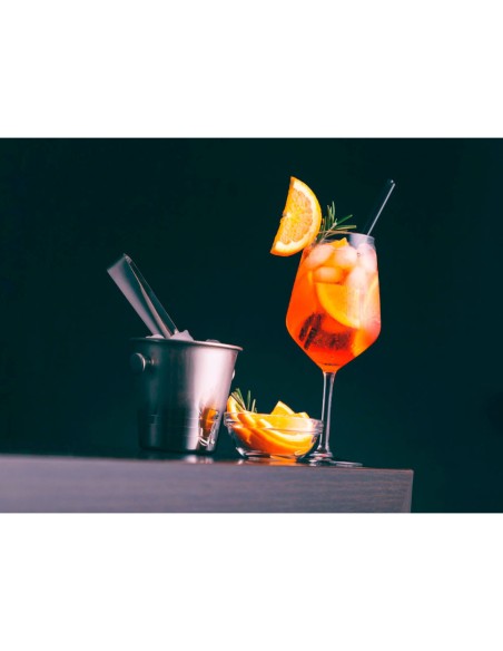 Balde de Gelo e Pegador Jacare Aço Inoxidavel 1,1L Bar