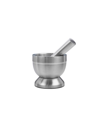 Pilao com Macerador Socador Aço Inox Temperos...