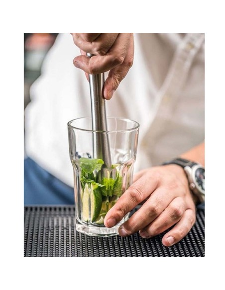 Socador de Frutas Caipirinha Drinks Macerador Aço Inox