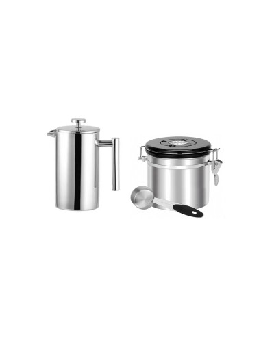 Cafeteira Prensa Francesa e Porta Cafe...