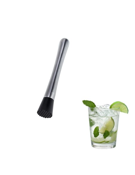 Socador de Frutas Caipirinha Drinks Macerador Aço Inox