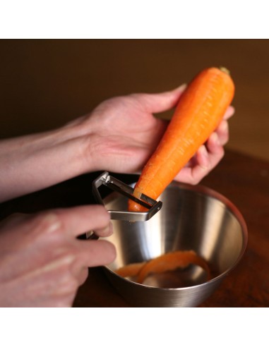 Descascador de Legumes Manual Tipo Lamina Inox
