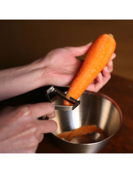 Descascador de Legumes Manual Tipo Lamina Inox