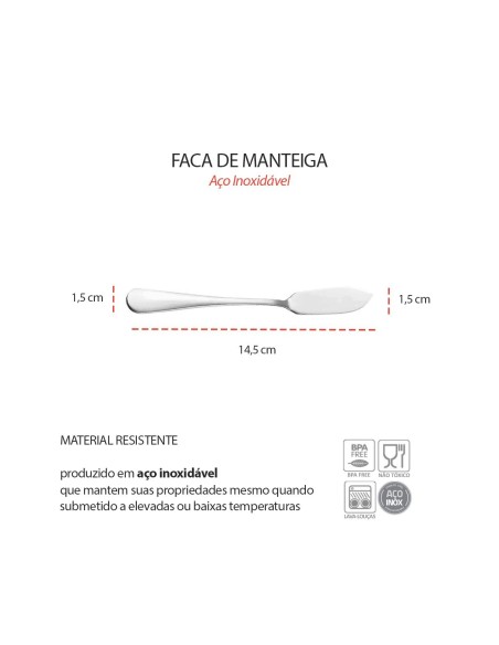 Faca e Garfo para Frutos do Mar Marisco Petiscos Inox 12un