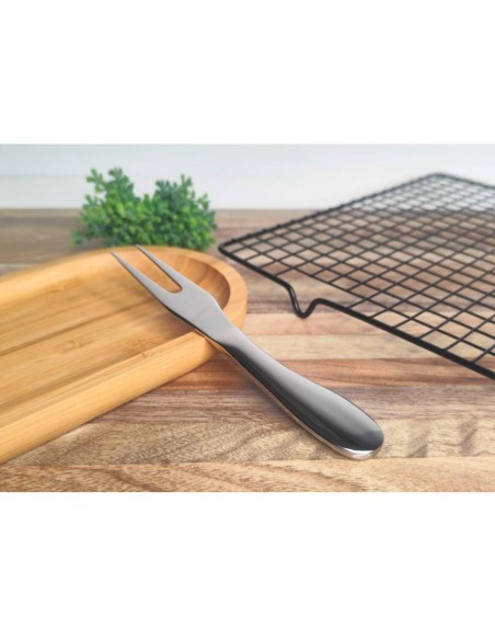 Garfo para Queijo Frios e Garfo Petiscos Frutas Aço Inox 5un