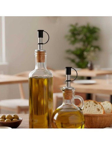 Bico Dosador com Rolha e Tampa Azeite Bebidas...