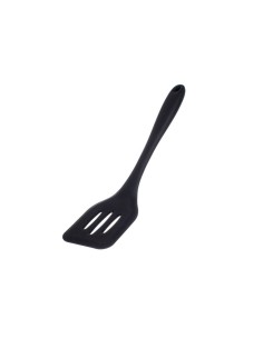 Espatula Silicone Perfurada Utensilios de Cozinha Preto