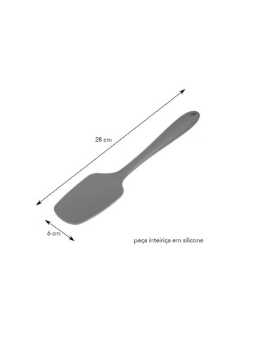 Espatula de Silicone Utensilios de Cozinha Preto