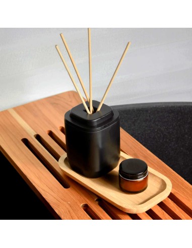 Difusor de Ambiente Aroma Preto com Varetas...