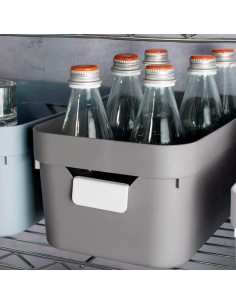 Placa Identificadora Cestos Caixas Organizador Multiuso 4un 2