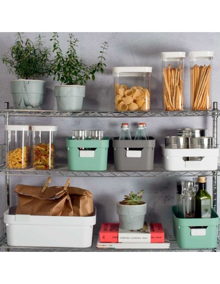 Placa Identificadora Cestos Caixas Organizador Multiuso 4un