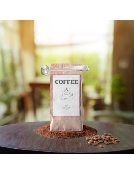 Colher Medidora Prendedor Clip Aço Inox Utensilio Cozinha