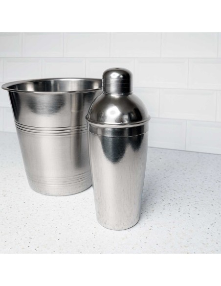 Coqueteleira Coador Drinks Coqueteis Bar Aço Inox 750ml