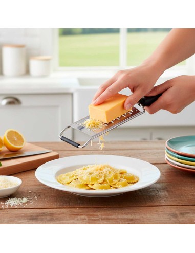 Ralador de Alimentos Grosso Aço Inox Cabo...