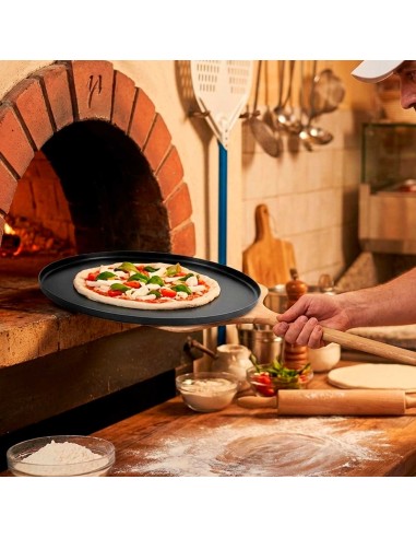 Forma de Pizza Grande Antiaderente Assadeira...