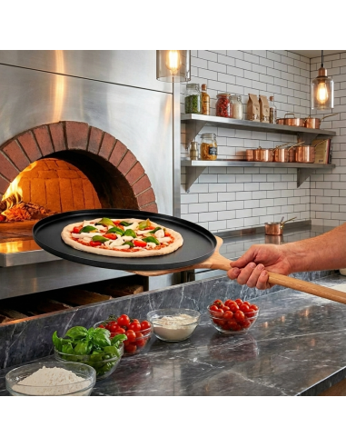 Forma de Pizza Grande Antiaderente 40cm...