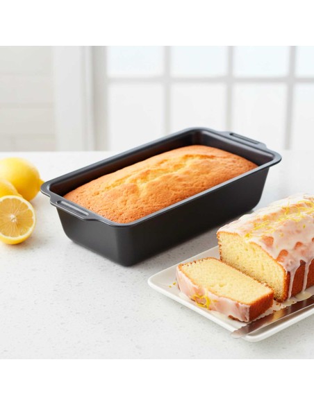 Forma de Pao Assadeira Retangular Pequena Antiaderente 1,1L