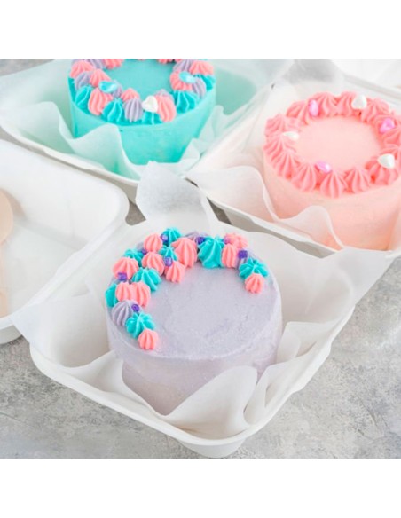 Forma Assadeira Mini Bolo Tortinha Pao Aluminio 10cm