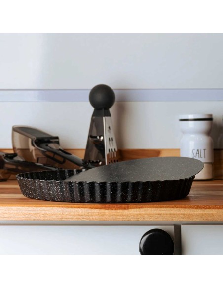 Forma de Bolo Torta Assadeira Antiaderente Fundo Removivel