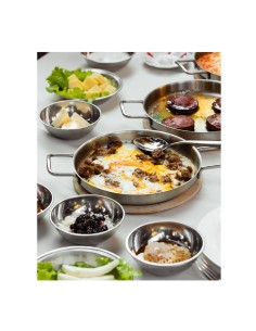 Tigela Inox Pequena Buffet Cozinha Profissional 250ml 2