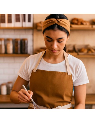 Faixa de Cabelo Turbante Bandana Caramelo...