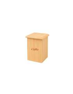 Pote Cafe Bambu Natural Tampa Organizador Porta Mantimento