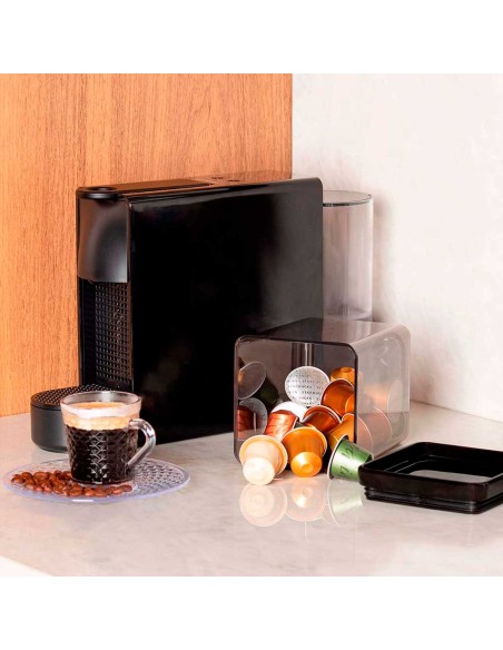 Pote de Cafe Hermetico Porta Mantimentos Translucido 1L