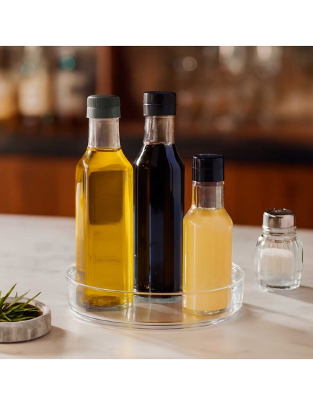 Bandeja Redonda Organizador Giratorio 18cm Porta Temperos