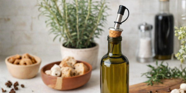 Para que serve o bico dosador e como usar em azeites, vinagres e bebidas?