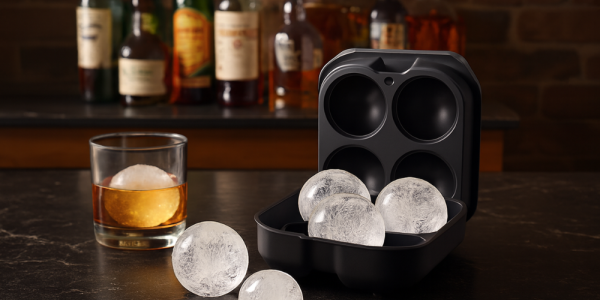 Para que serve a forma de gelo redonda e por que ela virou tendencia?